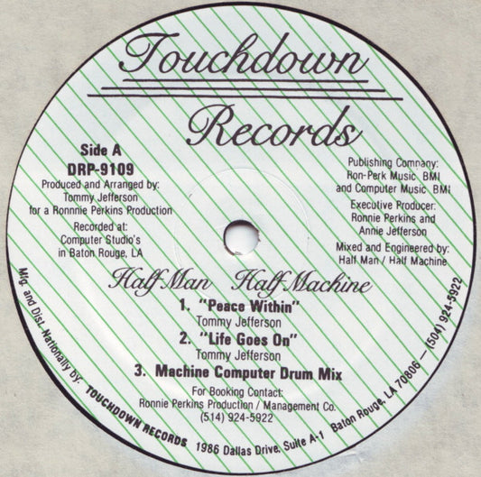 Half Man Half Machine : Half Man Half Machine (12", EP)