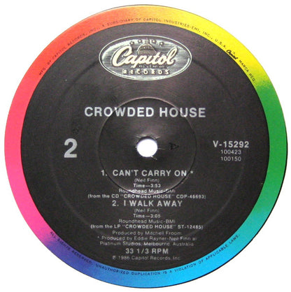 Crowded House : Something So Strong (12", Single)