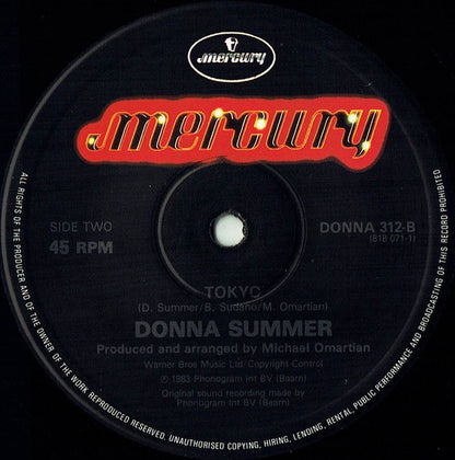 Donna Summer : Stop, Look & Listen (Extended Remix) (12", Single)