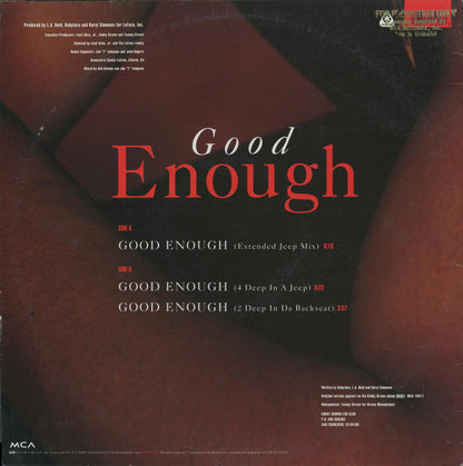 Bobby Brown : Good Enough (12", Single)