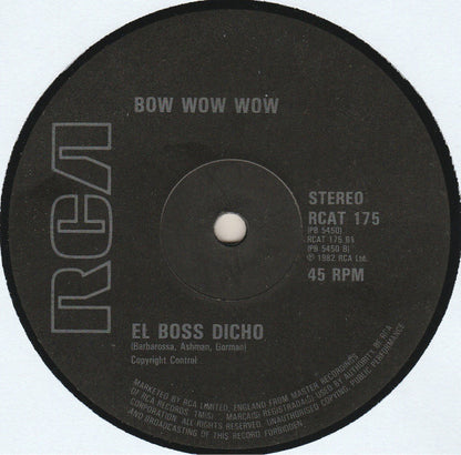 Bow Wow Wow : Go Wild In The Country (12", Single)