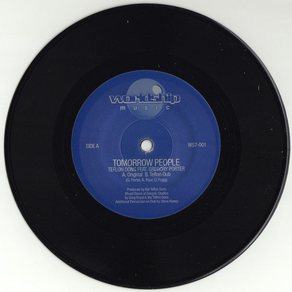 Teflon Dons Feat. Gregory Porter : Tomorrow People (7", Single, RE)