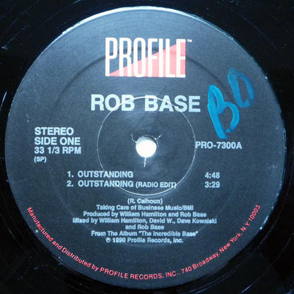 Rob Base : Outstanding (12")
