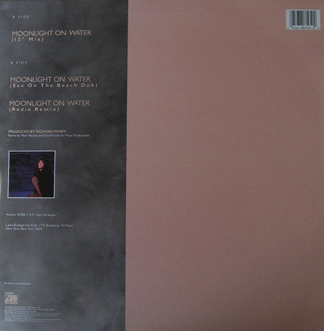Laura Branigan : Moonlight On Water (12", Single)