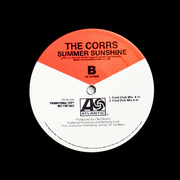 The Corrs : Summer Sunshine (2x12", Promo)