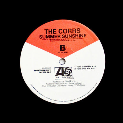 The Corrs : Summer Sunshine (2x12", Promo)