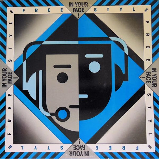 Freestyle : In Your Face (12", Promo)