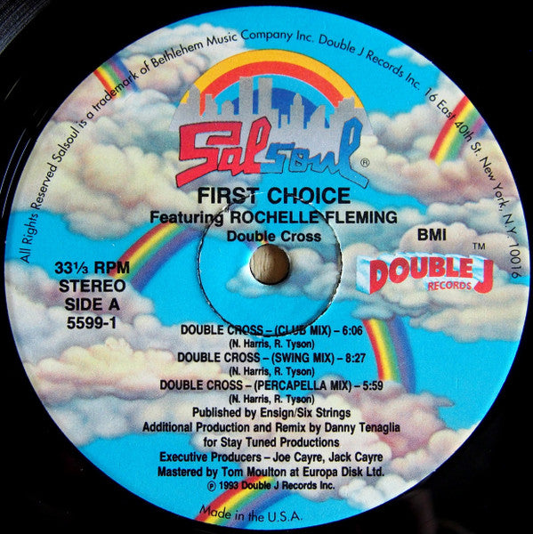 First Choice Featuring Rochelle Fleming : Double Cross (12")