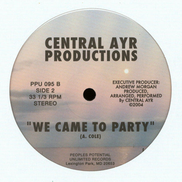 Central AYR Productions : Hotter (12", EP)