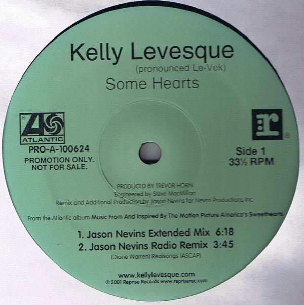 Kelly Levesque : Some Hearts (12", Promo)