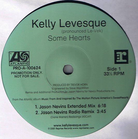Kelly Levesque : Some Hearts (12", Promo)
