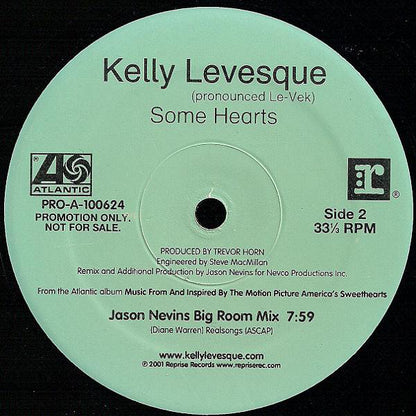 Kelly Levesque : Some Hearts (12", Promo)