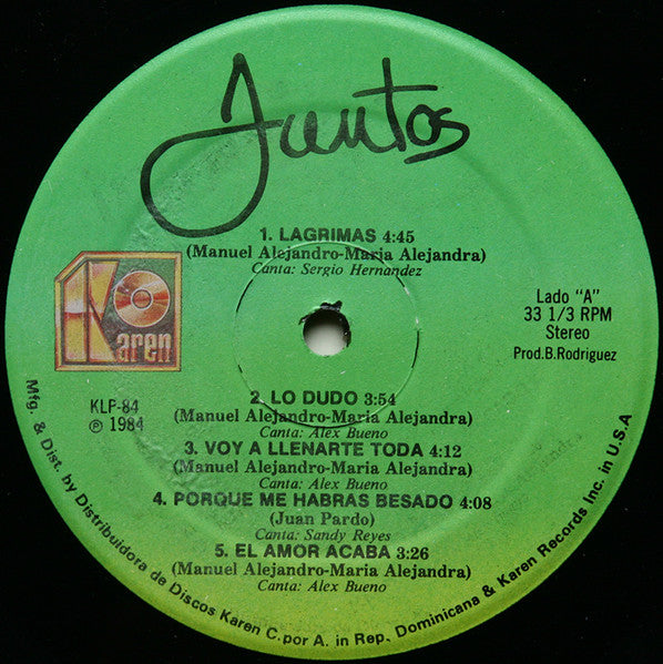 Various : Juntos (LP, Comp)