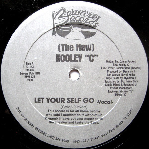 (The New) Kooley "C"* : Let Yourself Go (12")