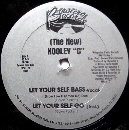 (The New) Kooley "C"* : Let Yourself Go (12")