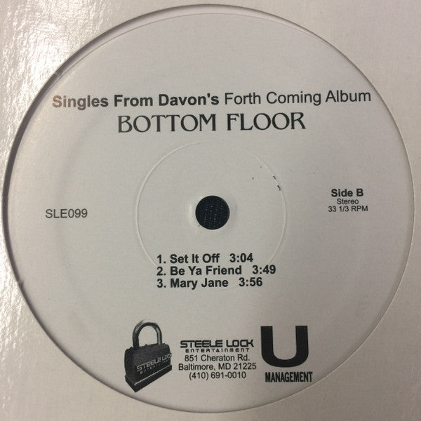 Davon : Untitled (12", EP)