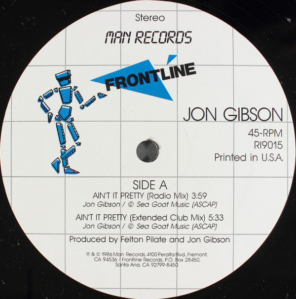 Jon Gibson : Ain't It Pretty (12")
