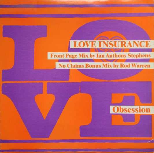 Obsession : Love Insurance (12")