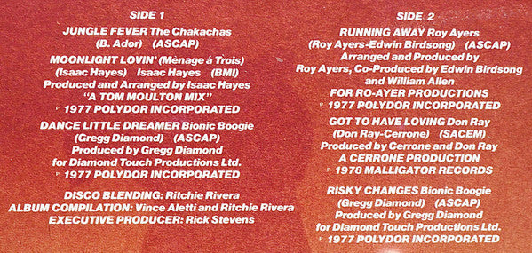 Various : Steppin' Out - Disco's Greatest Hits (2xLP, Comp, Mixed)