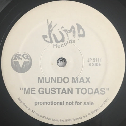Mundo Max : Me Gustan Todas (12", Promo)