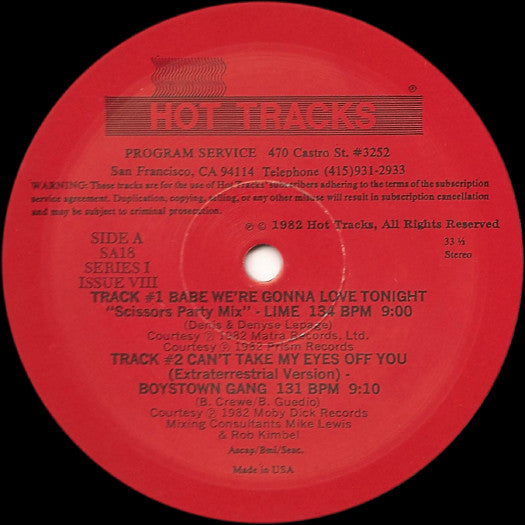 Various : Series 1 Issue 8 (12", Comp, Ltd, Promo)