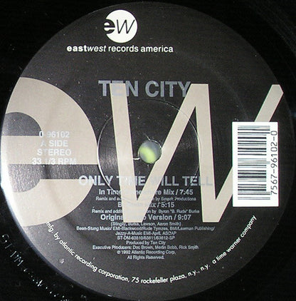 Ten City : Only Time Will Tell (12")