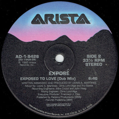 Exposé : Exposed To Love (12")