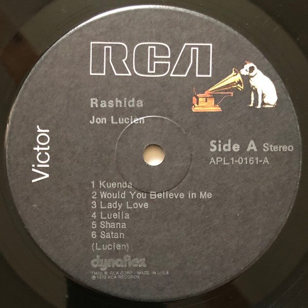Jon Lucien : Rashida (LP, Album, RE, Ind)