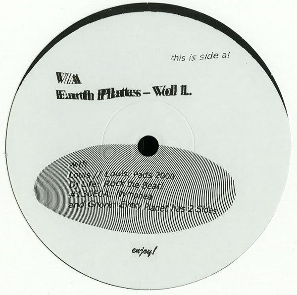 Various : Earth Plates - Vol 1. (12", EP)