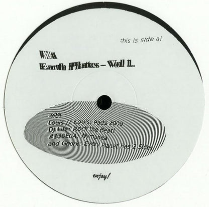 Various : Earth Plates - Vol 1. (12", EP)
