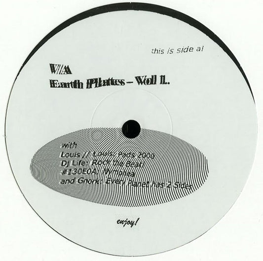 Various : Earth Plates - Vol 1. (12", EP)