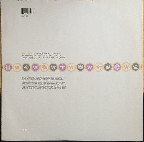 Kim Wilde : This I Swear (12")