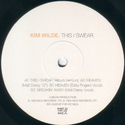 Kim Wilde : This I Swear (12")