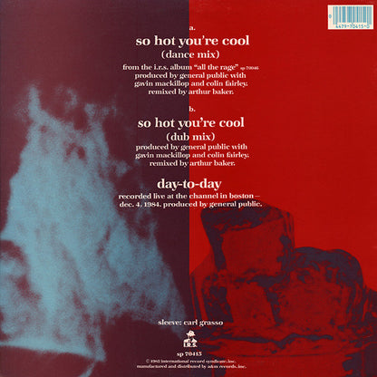 General Public : So Hot You're Cool (12", Single)