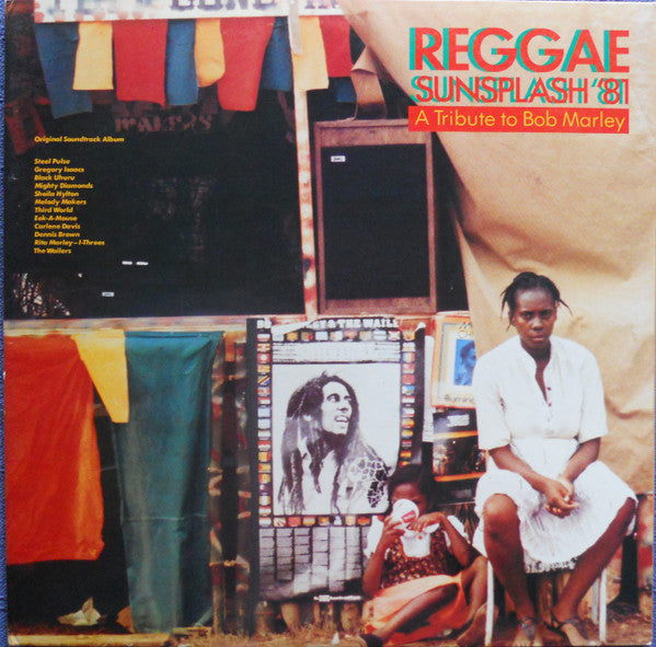 Various : Reggae Sunsplash '81 A Tribute To Bob Marley (2xLP, Album, Promo, All)
