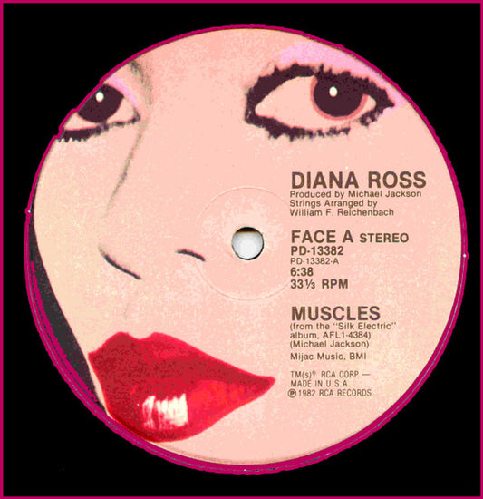 Diana Ross : Muscles (12", Single)