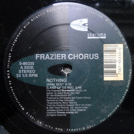 Frazier Chorus : Nothing (12")