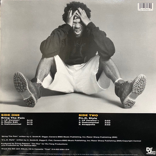 Method Man : Bring The Pain (12", Single)