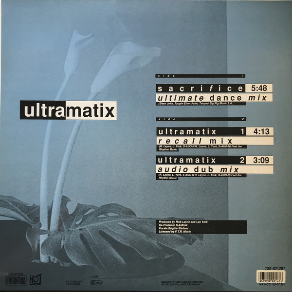 Ultramatix : Sacrifice (12")
