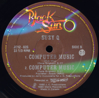 Suzy Q : Computer Music (12")