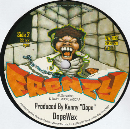 Kenny "Dope" Gonzalez : Frenzy (12")