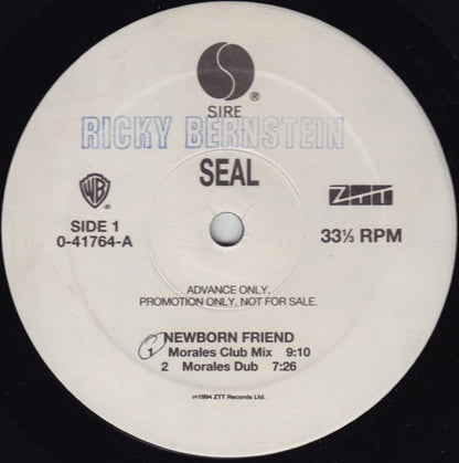 Seal : Newborn Friend (12", Single, Promo)