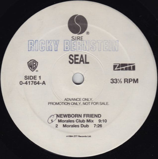 Seal : Newborn Friend (12", Single, Promo)