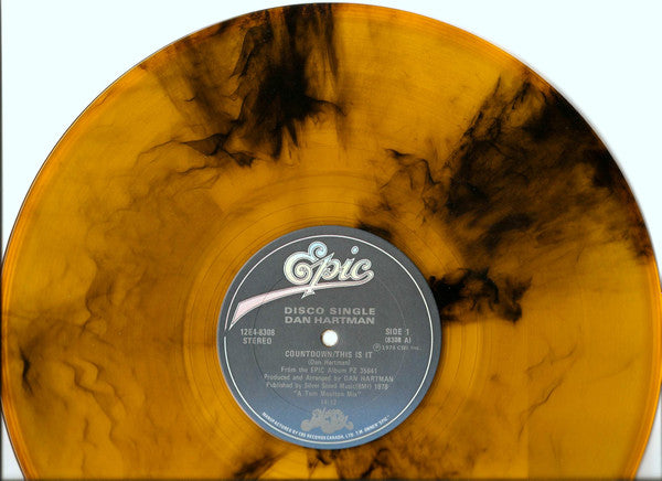 Dan Hartman : Countdown/This Is It / Instant Replay (12", Yel)