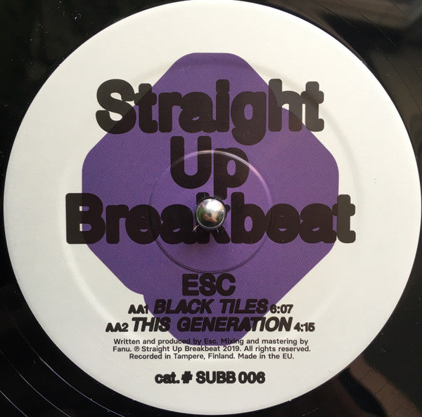 Esc (5) : Arrowhead (12", EP)