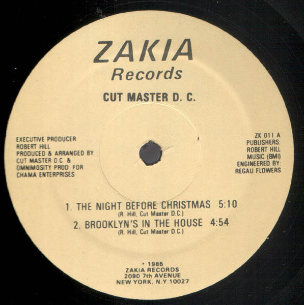 Cut Master D. C.* : The Night Before Christmas / Brooklyn's In The House (12")