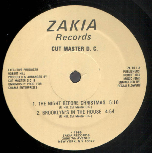 Cut Master D. C.* : The Night Before Christmas / Brooklyn's In The House (12")