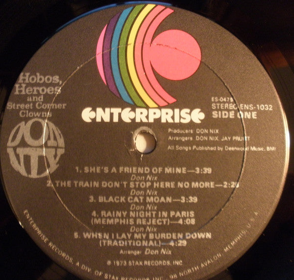 Don Nix : Hobos, Heroes And Street Corner Clowns (LP, Album, Mon)