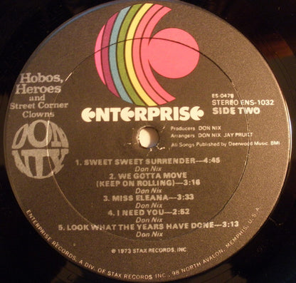 Don Nix : Hobos, Heroes And Street Corner Clowns (LP, Album, Mon)