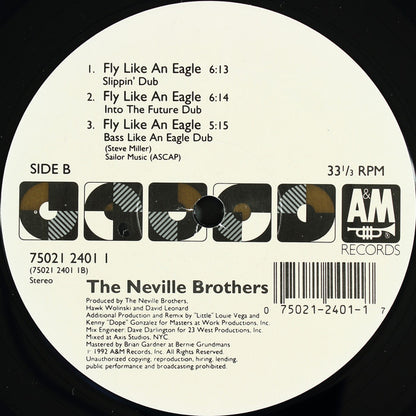 The Neville Brothers : Fly Like An Eagle (12", Spe)